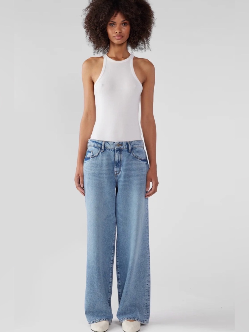 Triarchy Wide Leg Light Blue Women's Jeans size 28
